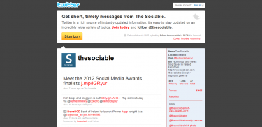 Classic Twitter design